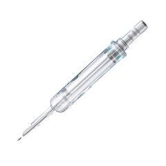Fototapeta premium Syringe isolated on white or transparent background