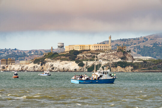 Alcatraz seen from the water