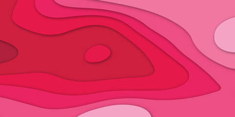 Cut out paper design style abstract background. Papercut background for presentation, cover, banner, and website template. Vector illustration