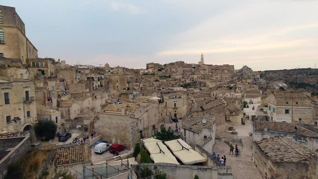 Matera, Basilicata, Italy: Video of the ancient town of Matera (Sassi di Matera), Basilicata, southern Italy