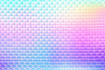 Holography Iridescent abstract background with halftone