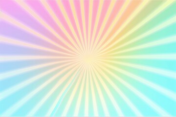 Sunshine Holography Iridescent abstract background