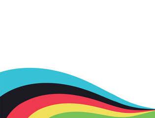Olympic background. Abstract multicolored background. Vector graphics for design.