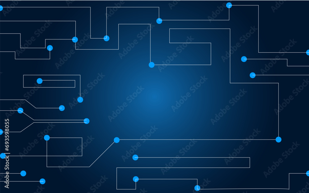 Poster background matrix tunnel. abstract graphics for the data center. vector illustration.