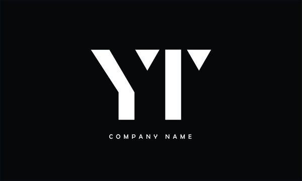 YT, TY, Y, T Abstract Letters Logo Monogram