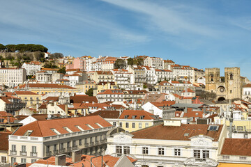Fototapeta na wymiar Lisbon, Portugal View