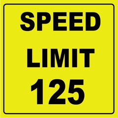 speed limit 125