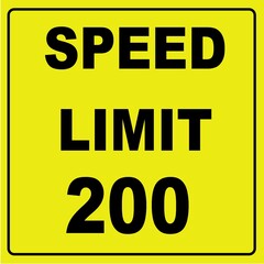 speed limit 200