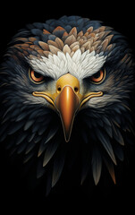 Obraz premium águia poderosa 