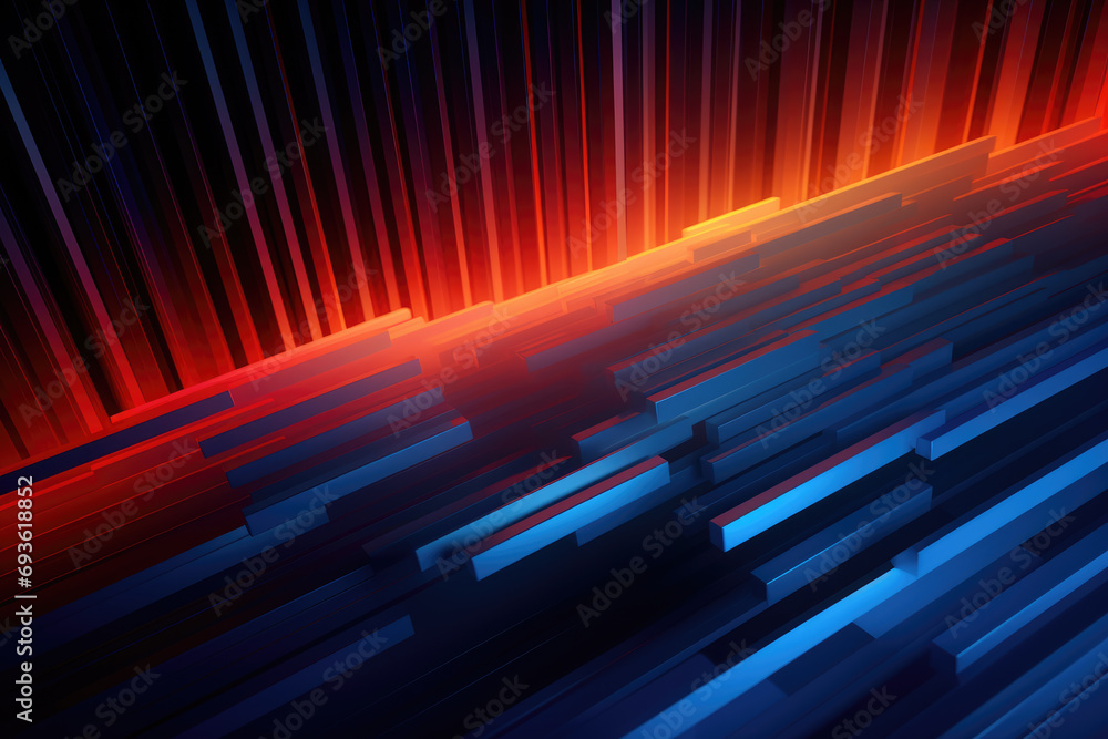 Aufkleber abstract modern gradient abstract waves background with . minimal style dynamic wave pattern creativ