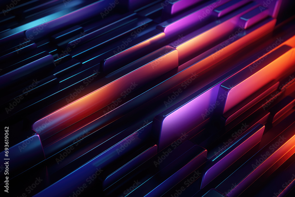 Poster abstract modern gradient abstract waves background with . minimal style dynamic wave pattern creativ