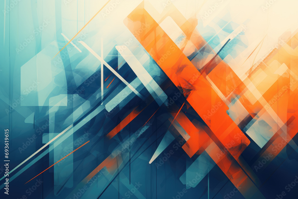 Poster abstract modern gradient abstract waves background with . minimal style dynamic wave pattern creativ