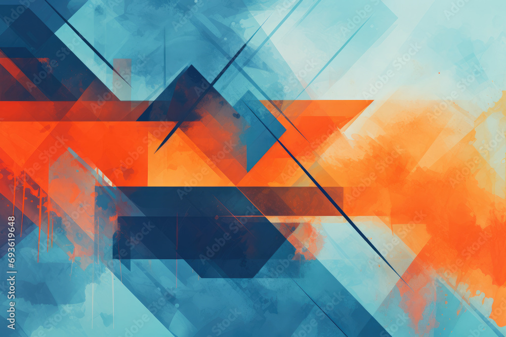 Poster abstract modern gradient abstract waves background with . minimal style dynamic wave pattern creativ