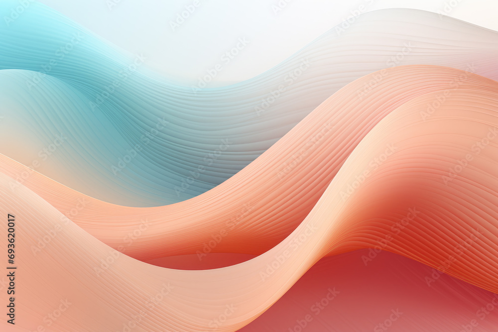Poster abstract modern gradient abstract waves background with . minimal style dynamic wave pattern creativ