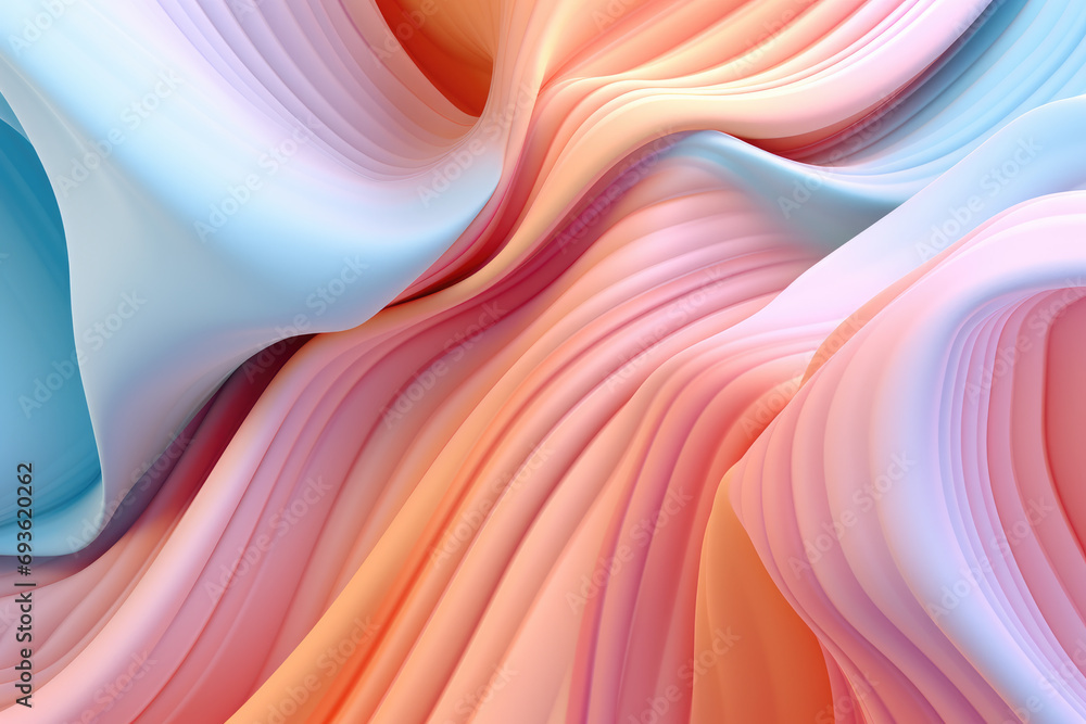 Poster abstract modern gradient abstract waves background with . minimal style dynamic wave pattern creativ
