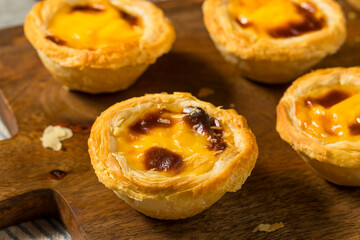Homemade Sweet Portuguese Egg Tart