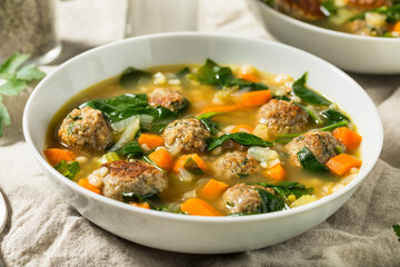 Hearty Homemade Italian Wedding Soup