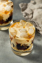 Boozy Cold Eggnog White Russian Cocktail