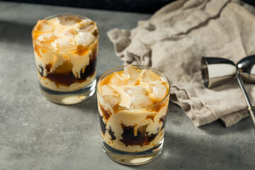 Boozy Cold Eggnog White Russian Cocktail