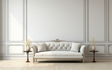 White Wall Master Suite Sofa