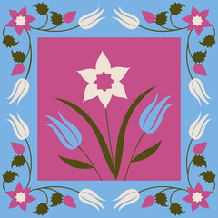Turkey Illumination-Inspired Floral Blocks - 19