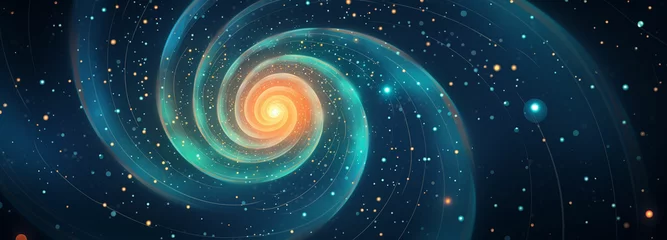 Rollo Create a star clipart with a spiral galaxy pattern inside, giving it a cosmic and celestial feel © Rehan