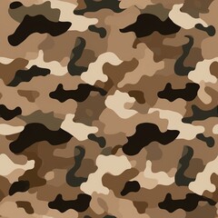 Fototapeta premium Seamless pattern military army texture