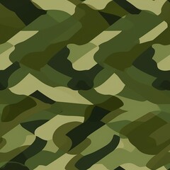 Seamless pattern military army texture