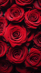 Background of red roses wallpaper roses
