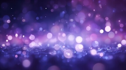 Purple abstract bokeh background.