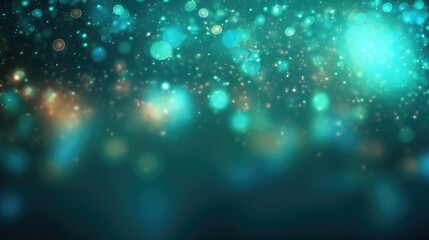 Glittery background with particles.