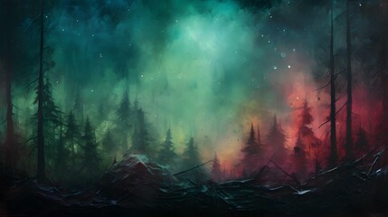 forest color and chalk texture background
