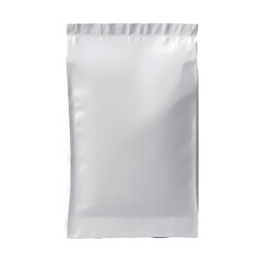 White plastic bag isolated on transparent background