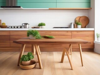 interior with kitchen