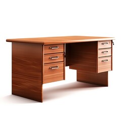 desk brown
