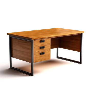 desk brown