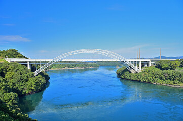 長崎県佐世保市と西海市を結ぶ新西海橋