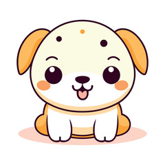 Cute dog vector, Cartoon cat, or kitten characters design collection.