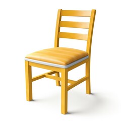 Dining chair mustard