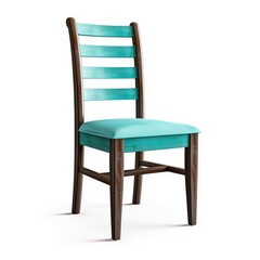 Dining chair turquoise