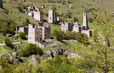 Egikal complex of battle towers in Ingushetia