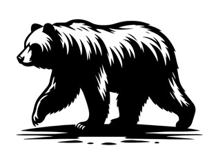Bear Silhouette Vector