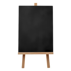 Mini blackboard isolated on transparent background