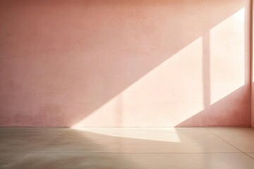 Background. Light and shadow play with pink hues