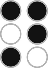 World Braille Day, Vector dotted type for blind disabled people, braille aplhabet,