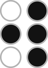 World Braille Day, Vector dotted type for blind disabled people, braille aplhabet,