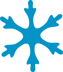 Snowflake icon vector illustration. Snow flake symbol design elements