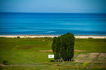 view of the Van Lake coast