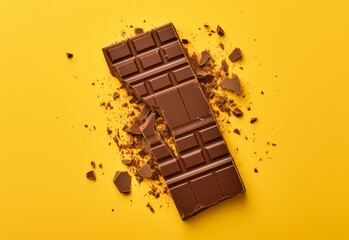 dark chocolate bar Generating By AI Technology