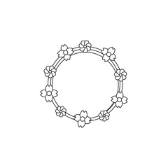 illustration of a ornament